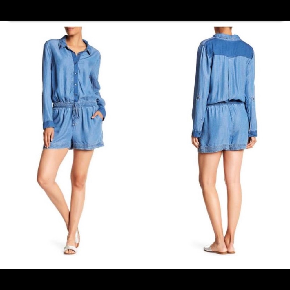 Splendid Chambray Romper